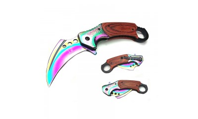 Falcon Spring Assisted Pocket Knife KS430636RB Falcon Spring Assisted Pocket Knife KS430636RB